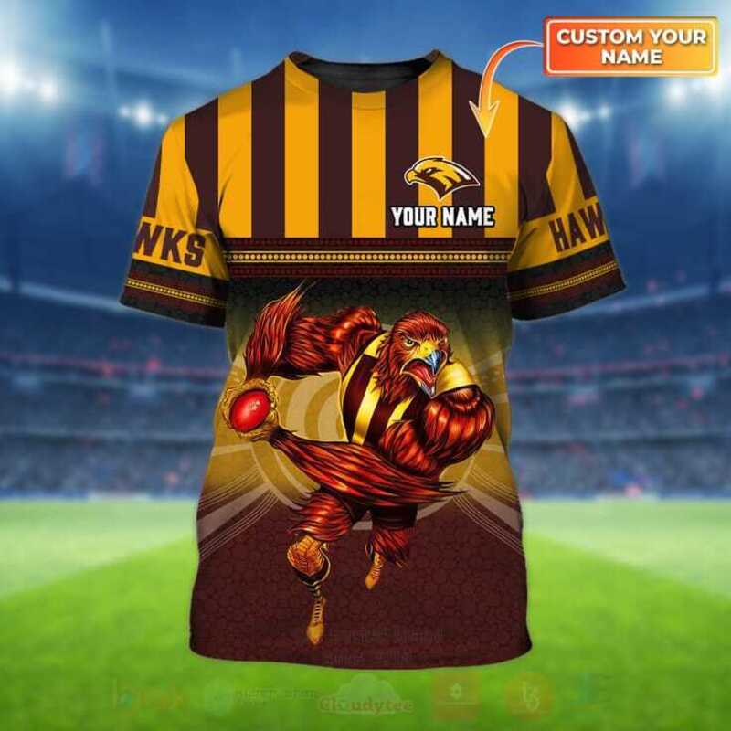 BEST Hills Hawks Custom Name 3D Shirt 5 Hills Hawks 3D T Shirt