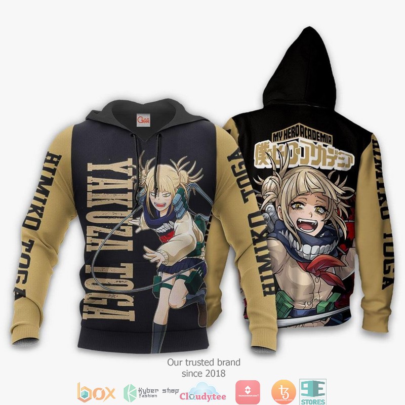 Himiko Toga My Hero Academia 3d shirt, hoodie 3 Himiko Toga My Hero Academia 3d shirt hoodie 1 2