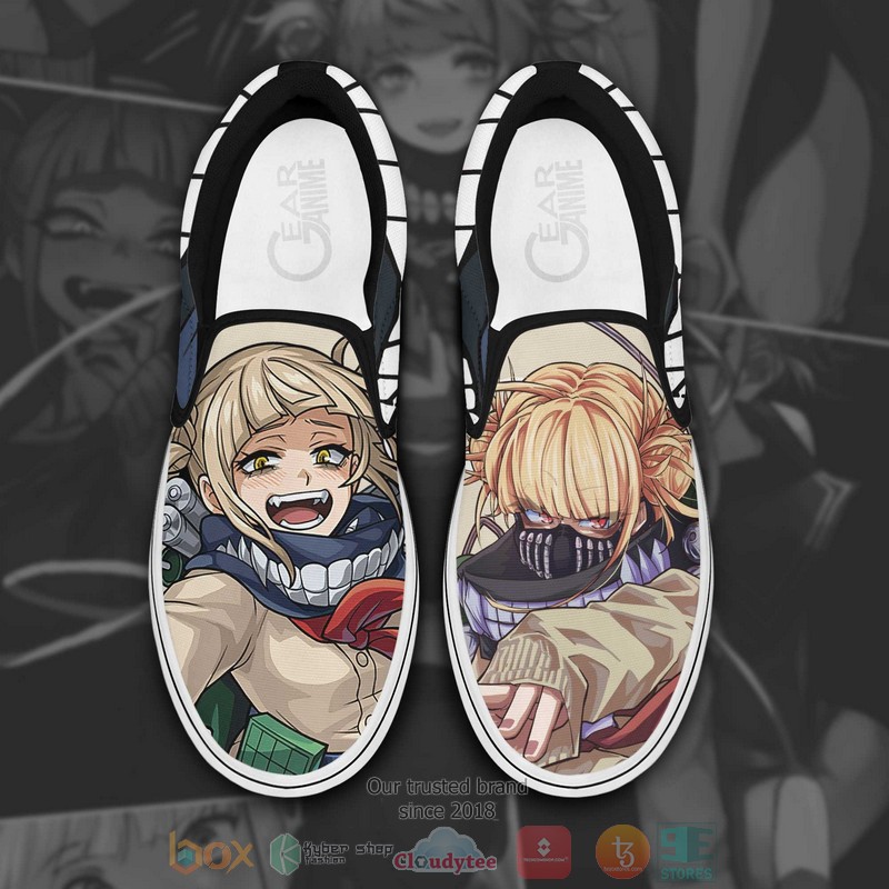 Himiko Toga My Hero Academia Anime Slip On Shoes