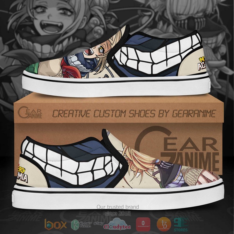Himiko Toga My Hero Academia Anime Slip On Shoes 1