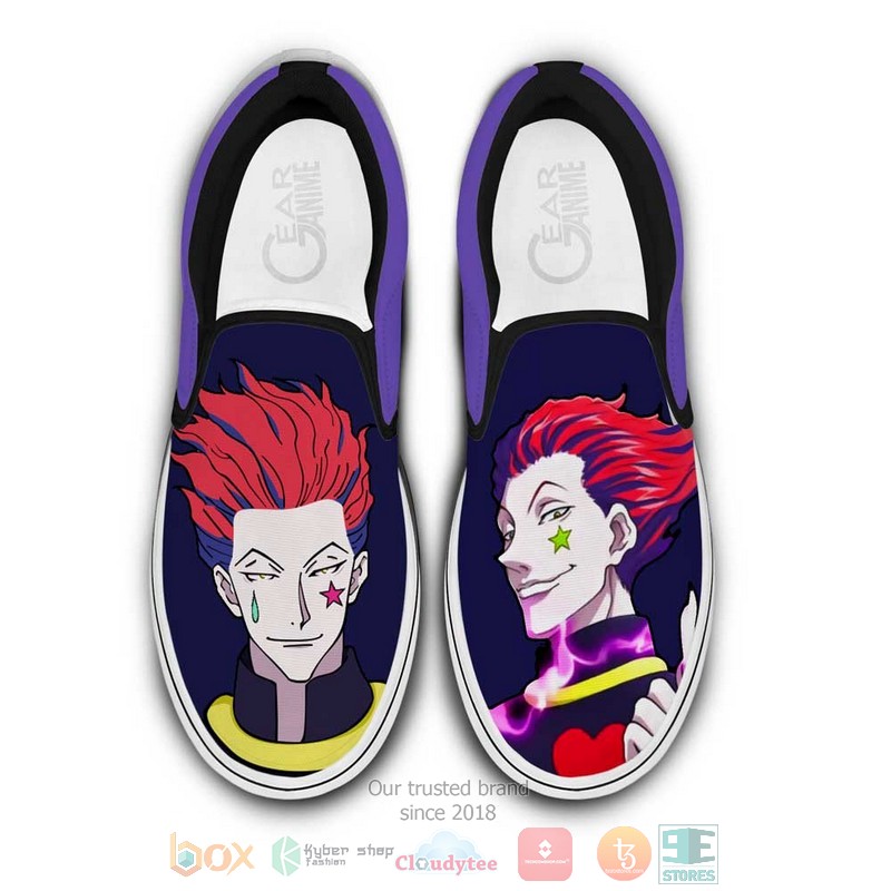 Hisoka Bungee Anime Hunter x Hunter Slip On Shoes