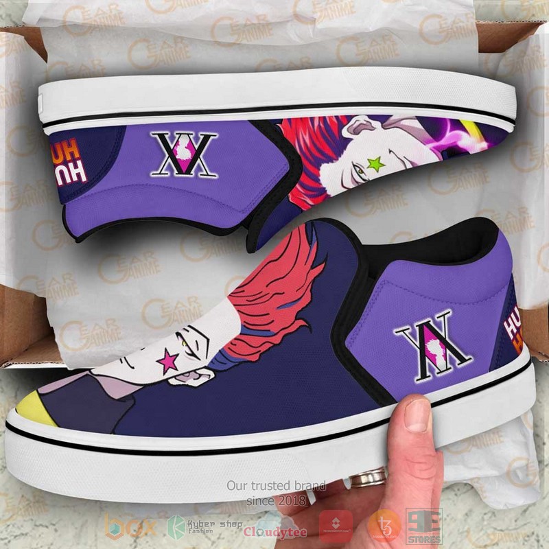 Hisoka Bungee Anime Hunter x Hunter Slip On Shoes 1