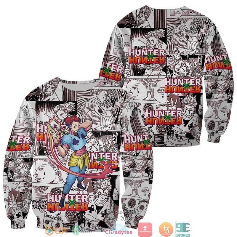 Hisoka Hunter X Hunter HxH Anime Manga 3d shirt hoodie 1