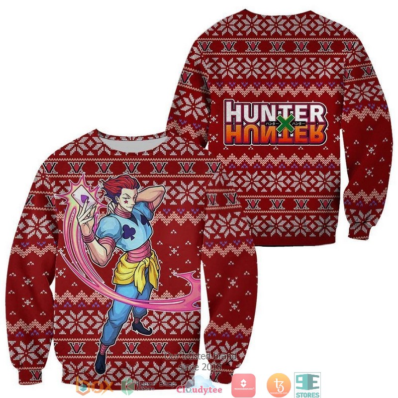Hisoka Hunter X Hunter Xmas 3d shirt hoodie