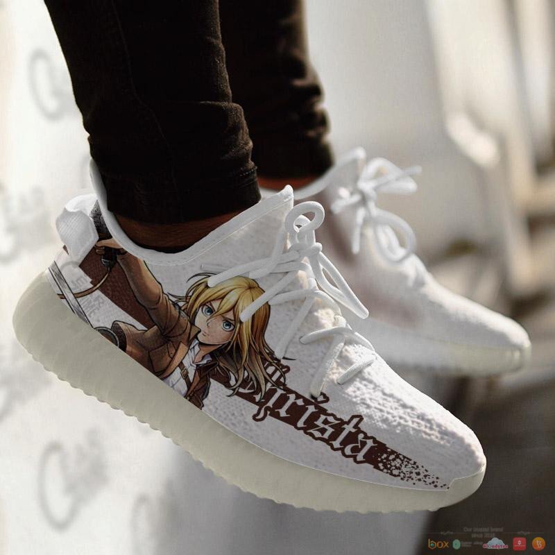 Historia Reiss Attack On Titan Anime yeezy shoes 4 Historia Reiss Attack On Titan Anime yeezy sneaker 1 2 3