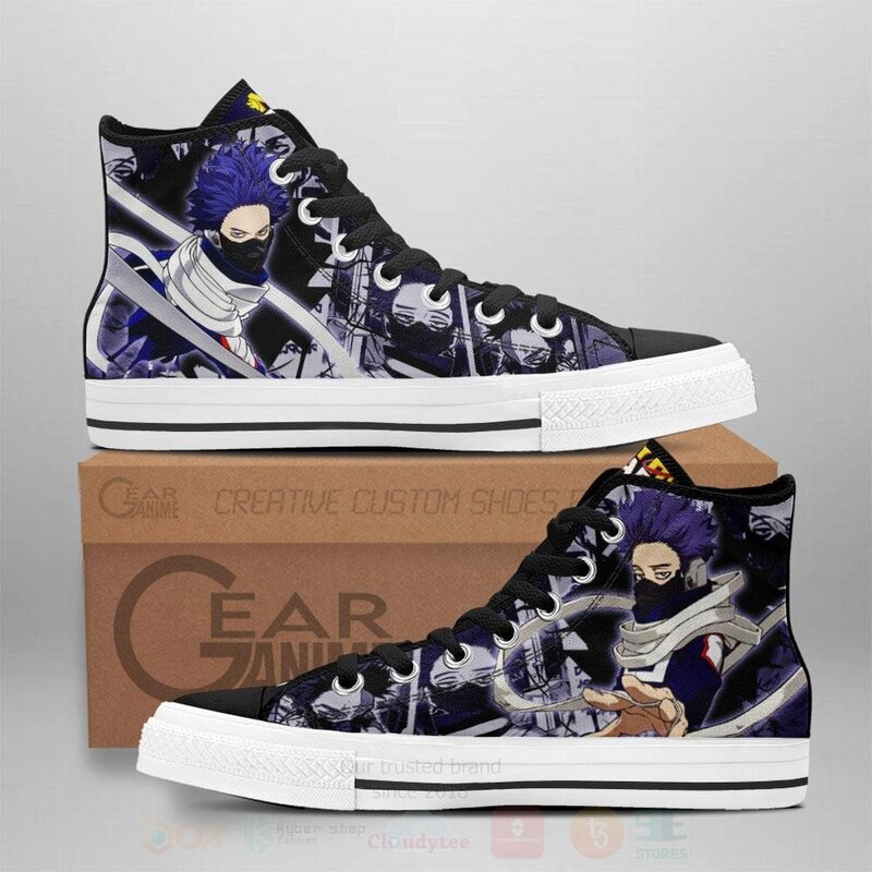 Hitoshi Shinso Custom Anime My Hero Academia High Top Shoes