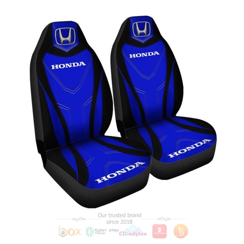 Honda Blue Car Seat Covers 2 Honda Blue Car Seat Covers 1