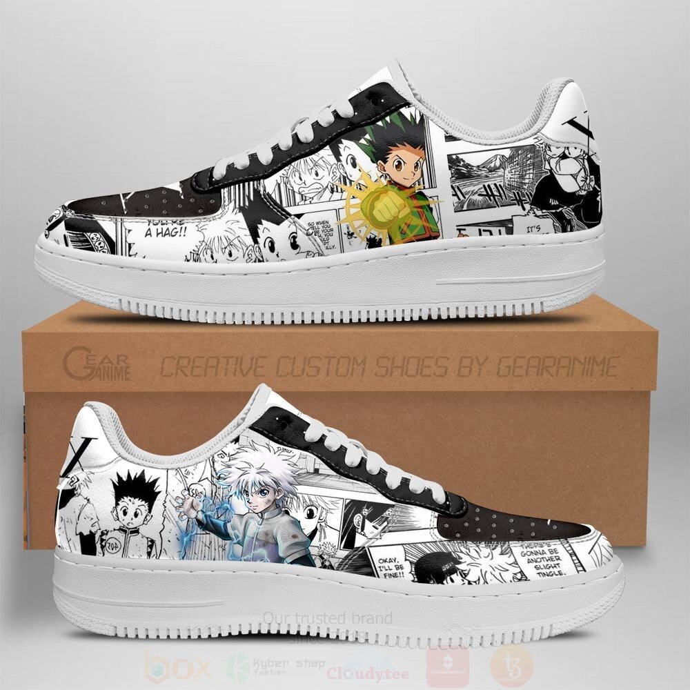 Hunter X Hunter Custom Manga Mixed Anime NAF Shoes