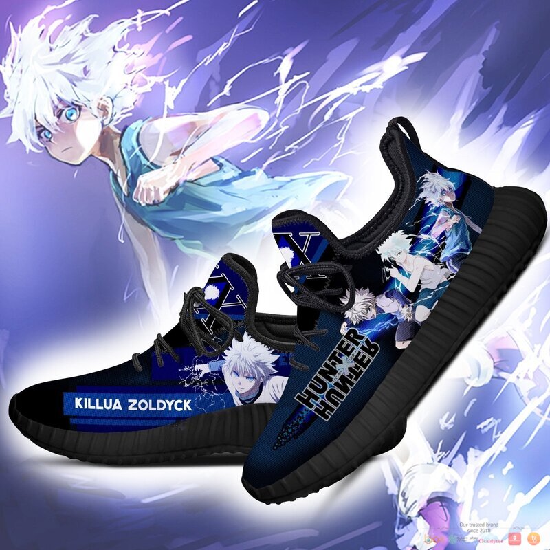 Hunter X Hunter Killua HxH Anime reze shoes 4 Hunter X Hunter Killua HxH Anime reze sneaker 1 2 3