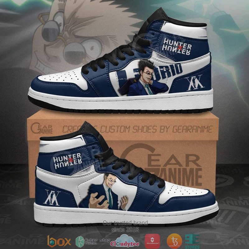 HxH Leorio Hunter X Hunter Anime Air Jordan High top shoes