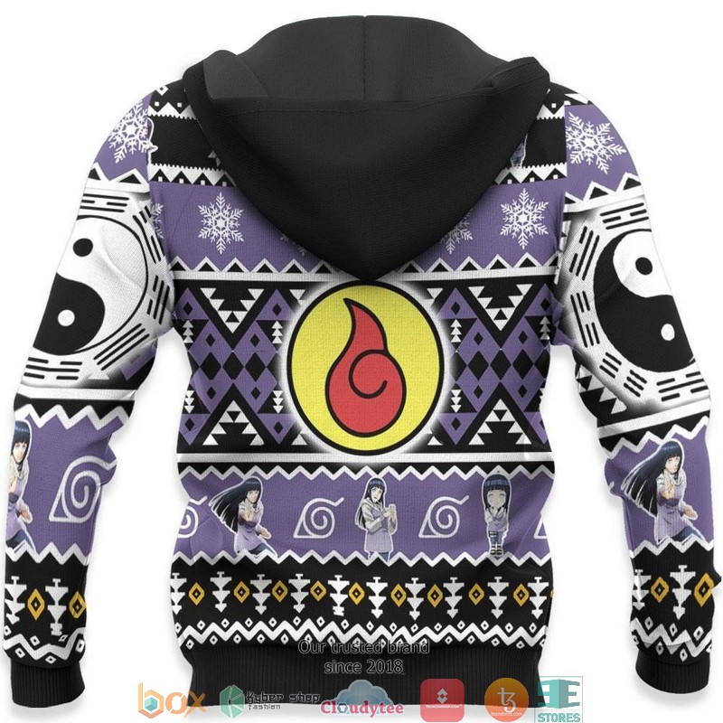 Hyuga Hinata 3d shirt, hoodie 4 Hyuga Hinata 3d shirt hoodie 1 2 3