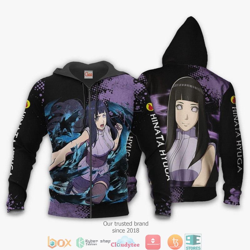 Hyuga Hinata Anime 3d shirt hoodie