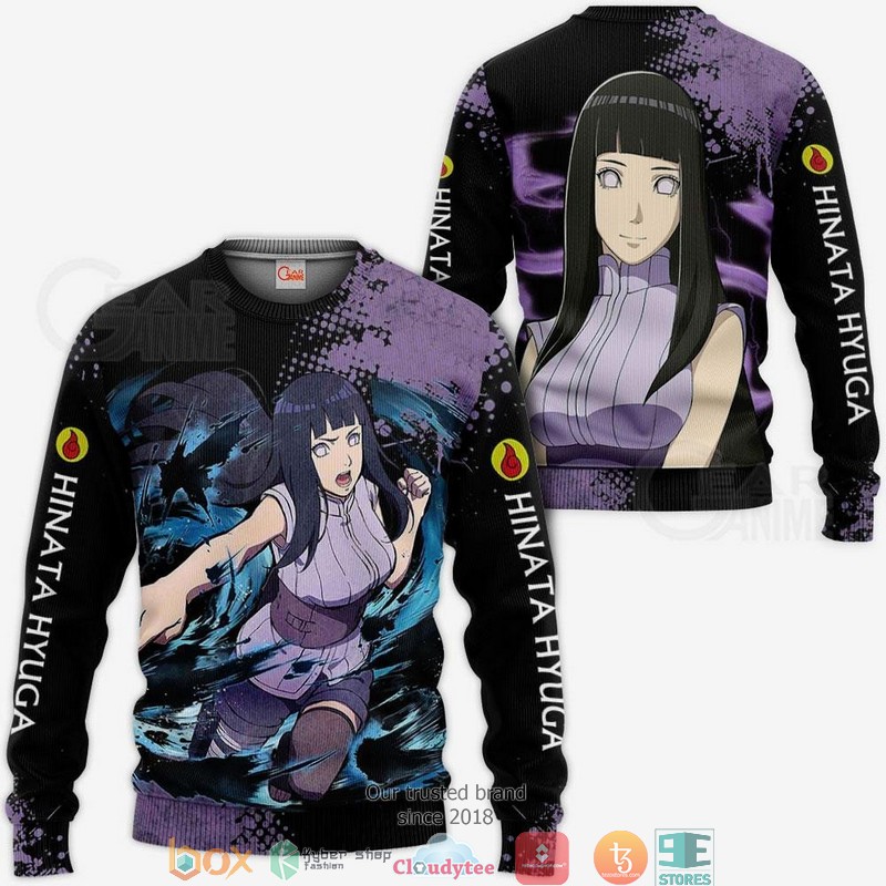 Hyuga Hinata Anime 3d shirt hoodie 1