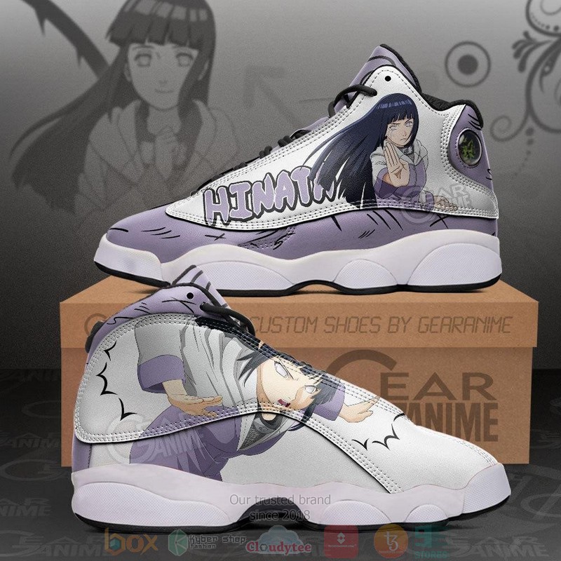 Hyuga Hinata Anime Air Jordan 13 Sneaker Shoes 1 Hyuga Hinata Anime Air Jordan 13 Shoes
