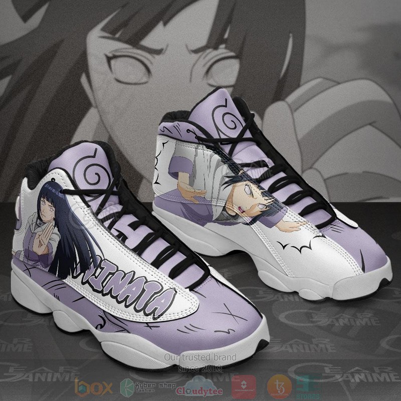 Hyuga Hinata Anime Air Jordan 13 Sneaker Shoes 2 Hyuga Hinata Anime Air Jordan 13 Shoes 1