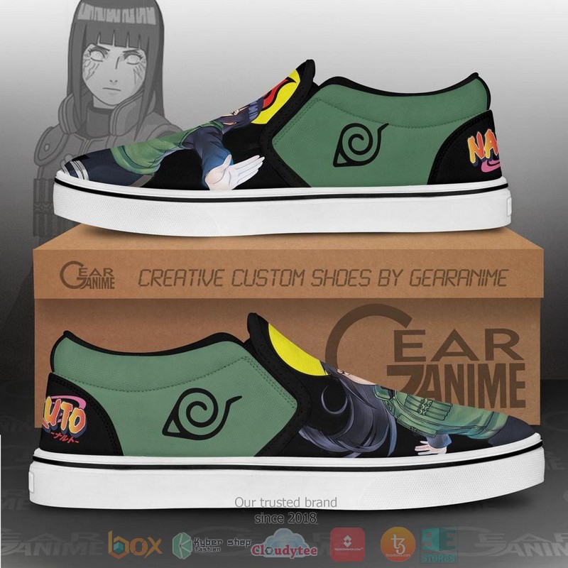 Hyuga Hinata Anime Slip On Shoes 1