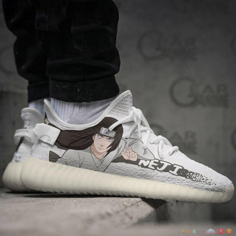 Hyuga Neji Naruto Anime yeezy shoes 3 Hyuga Neji Naruto Anime yeezy sneaker 1 2