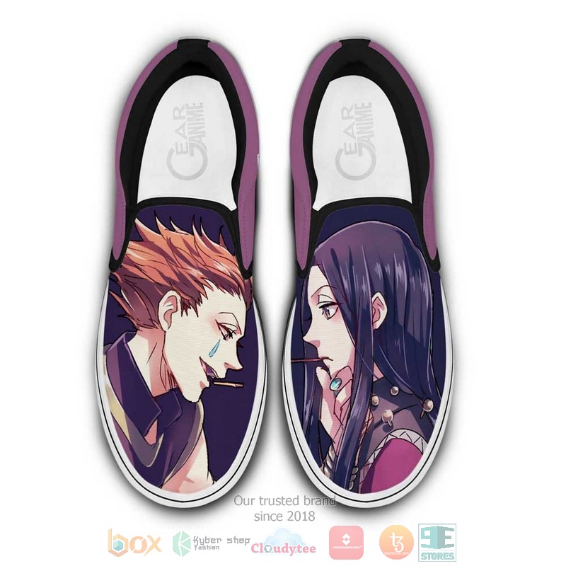 Illumi Hisoka Anime Hunter x Hunter Slip On Shoes