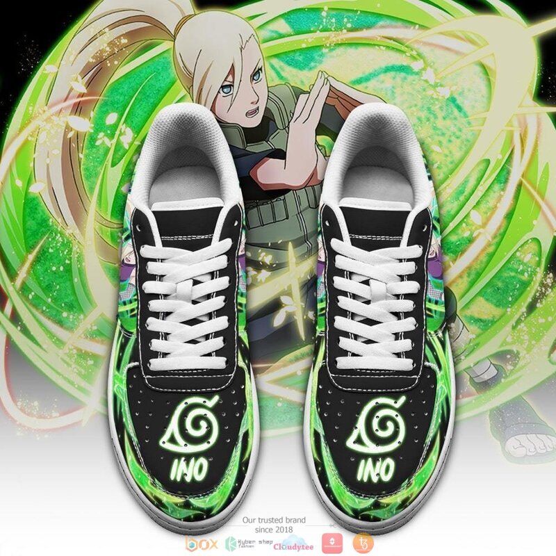 Ino Yamanaka Anime Nike Air Force Sneaker 2 Ino Yamanaka Anime Nike Air Force shoes 1