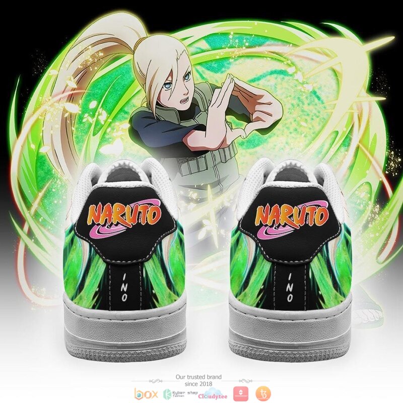 Ino Yamanaka Anime Nike Air Force Sneaker 3 Ino Yamanaka Anime Nike Air Force shoes 1 2