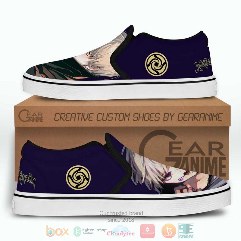 Inumaki Toge Anime Jujutsu Kaisen Slip-On Sneaker Shoes 3 Inumaki Toge Anime Jujutsu Kaisen Slip On Shoes 1 2