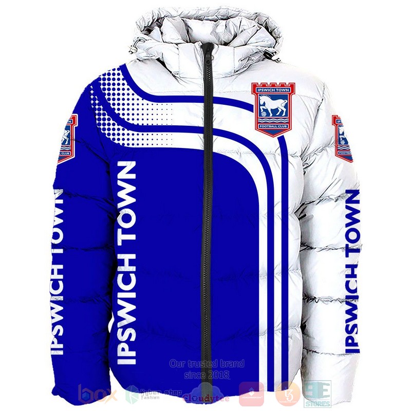 Ipswich Town FC blue white shirt, hoodie 7 Ipswich Town FC blue white 3D shirt hoodie 1 2 3 4 5 6