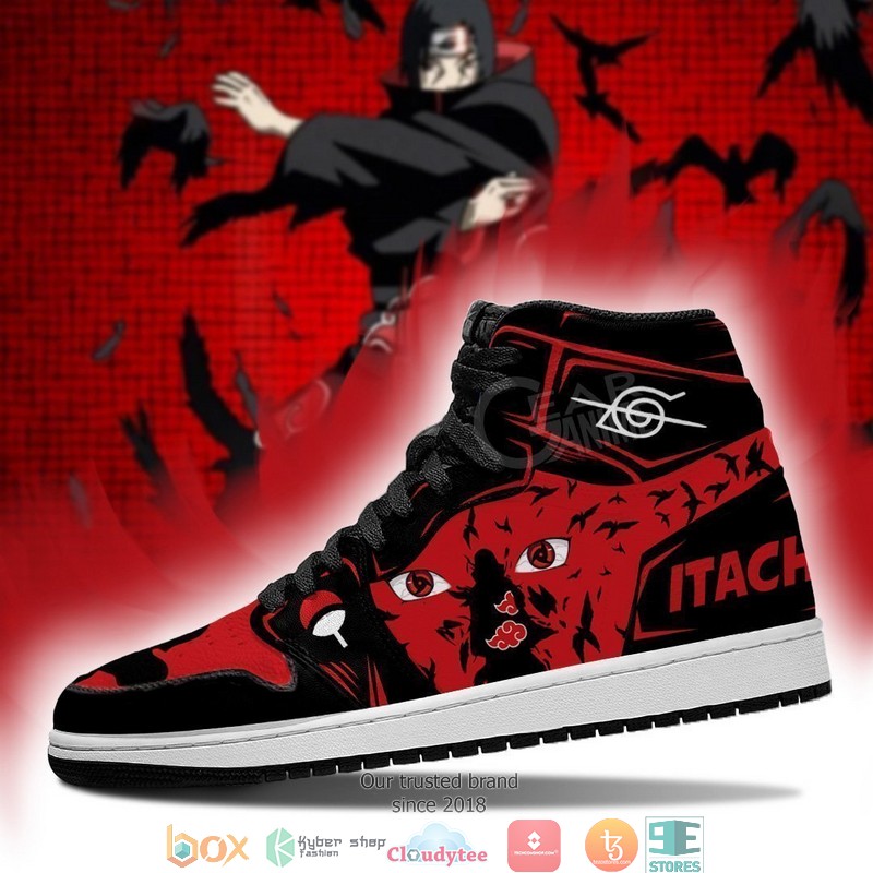 Itachi Eyes Anime Air Jordan High top shoes 1