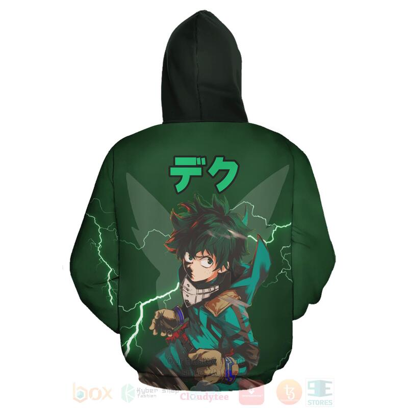 BEST Izuku Midoriya Deku My Hero Academia Anime 3D Hoodie, T-Shirt 3 Izuku Midoriya Deku My Hero Academia Anime 3D Hoodie Shirt 1 2