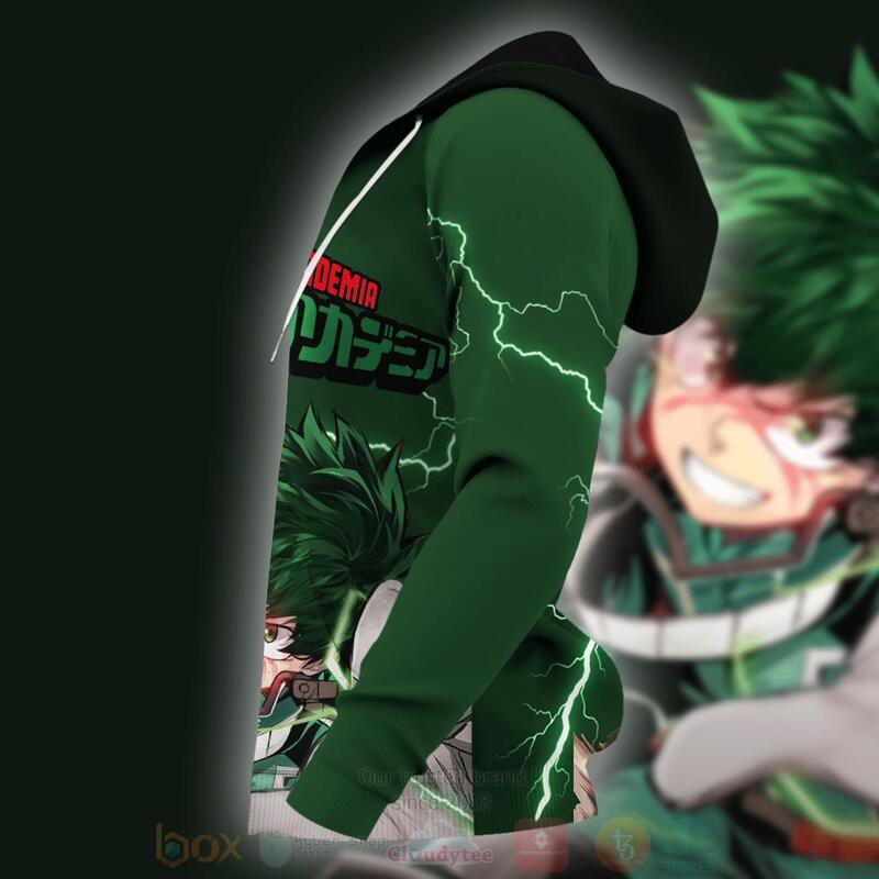 BEST Izuku Midoriya Deku My Hero Academia Anime 3D Hoodie, T-Shirt 4 Izuku Midoriya Deku My Hero Academia Anime 3D Hoodie Shirt 1 2 3