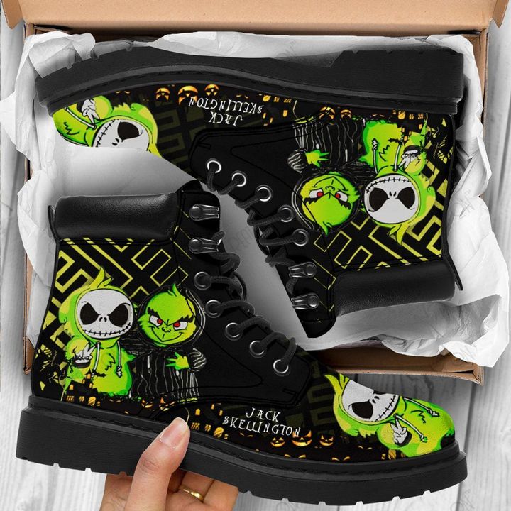 Jack Skellington Grinch Timberland Boots