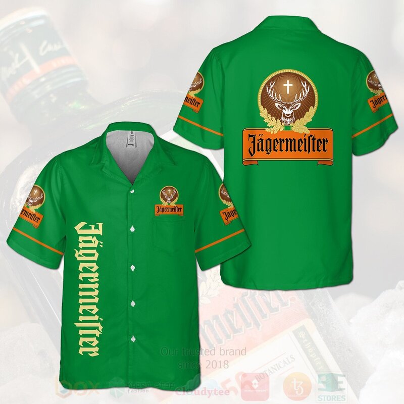 Jagermeister Hawaiian Shirt