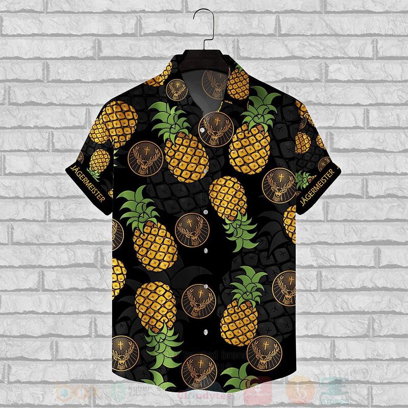 BEST Jagermeister Pineapple All Over Print Hawaiian Shirt 3 Jagermeister Pineapple Hawaiian Shirt