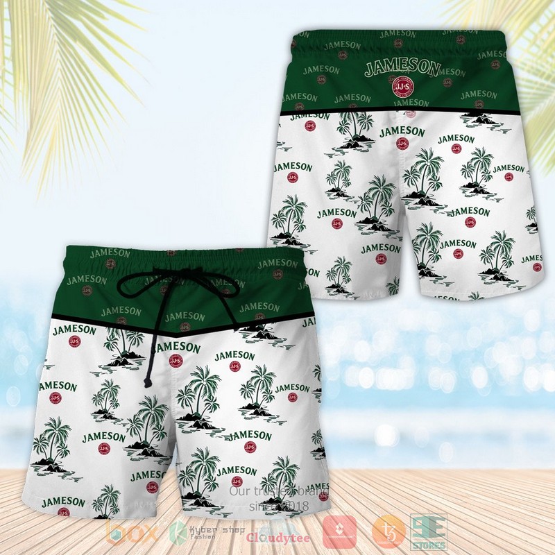 Jameson Irish Whiskey beach shorts