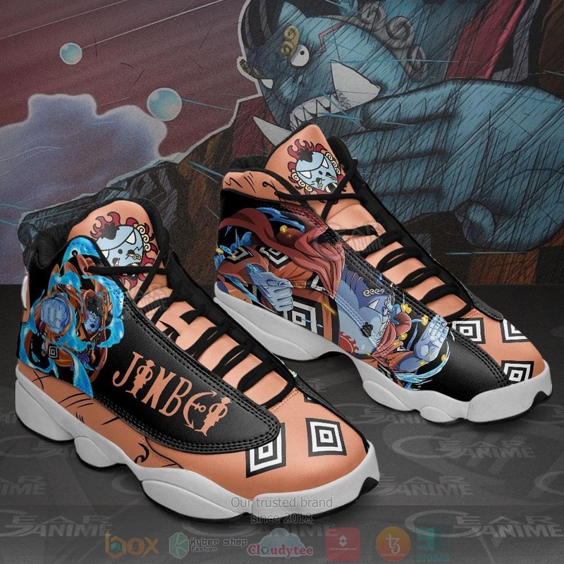 Jinbei Anime One Piece Air Jordan 13 Sneaker Shoes 2 Jinbei Anime One Piece Air Jordan 13 Shoes 1