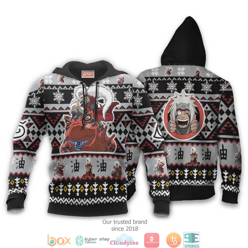 Jiraiya 3d shirt, hoodie 3 Jiraiya 3d shirt hoodie 1 2