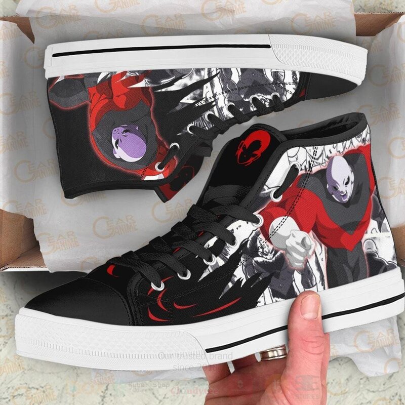 Jiren Custom Manga Anime Dragon Ball High Top Shoes 1