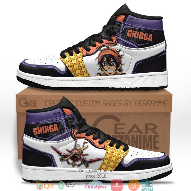 JoJos Bizarre Adventure Narancia Ghirga Anime Air Jordan High top shoes