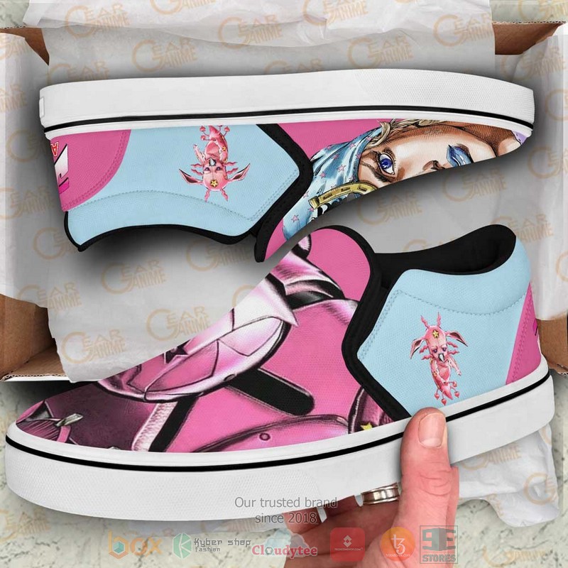 Johnny Joestar Anime JoJos Bizarre Adventure Slip On Shoes 1