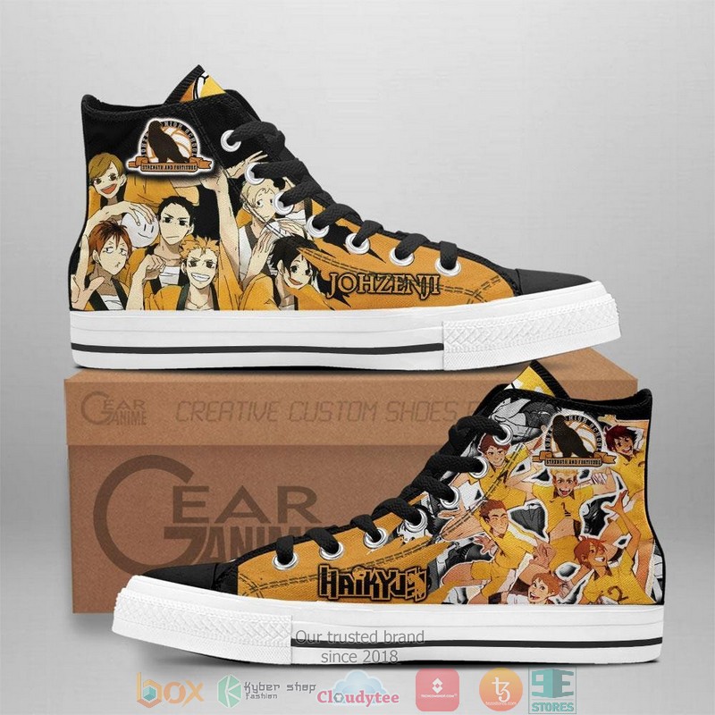 Johzenji Haikyuu High Top Canvas Shoes