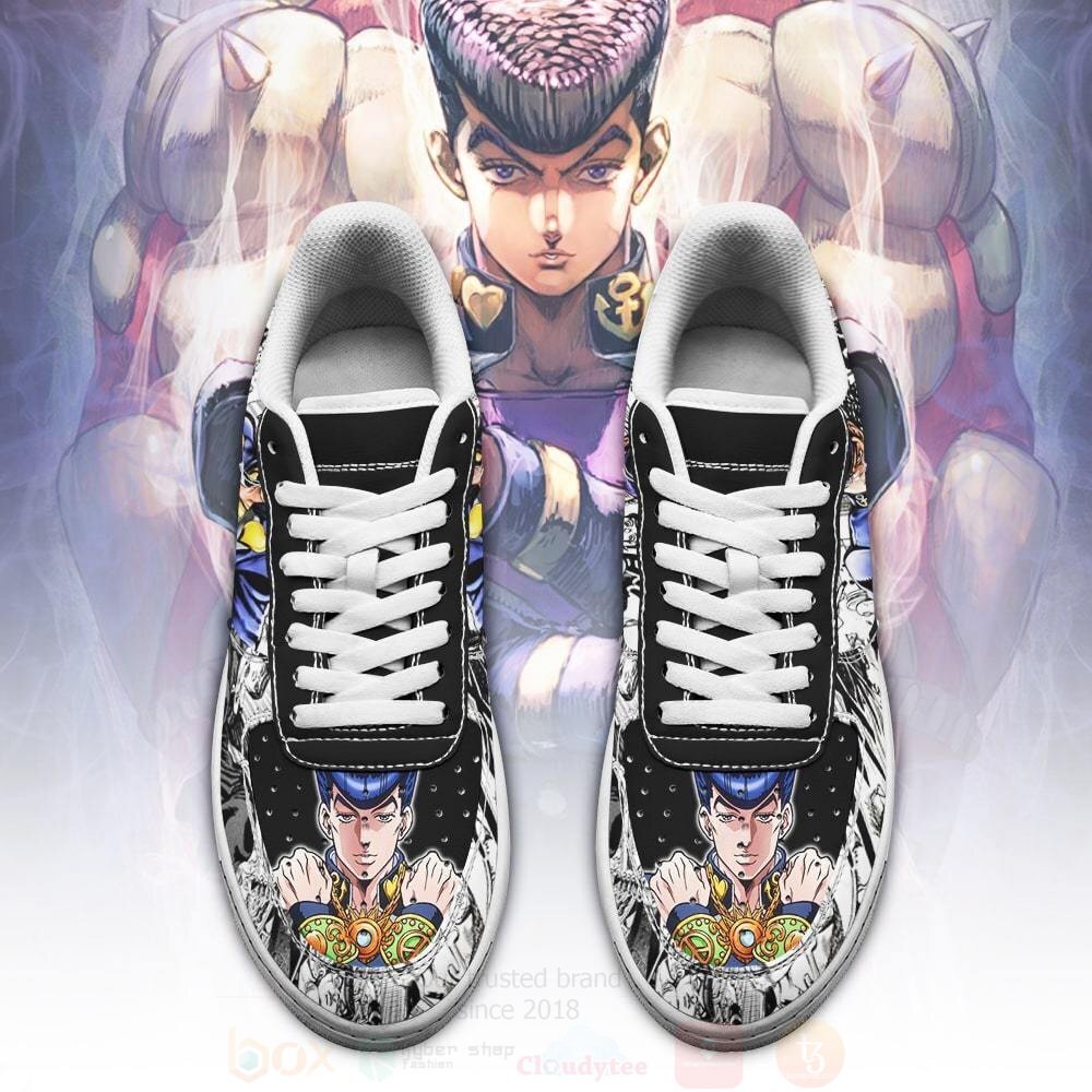 Josuke Higashikata Manga Style JoJos Anime NAF Shoes 1