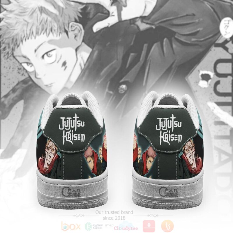 Jujutsu Kaisen Itadori Yuuji Air Anime Nike Air Force Shoes 3 Jujutsu Kaisen Itadori Yuuji Air Anime Nike Air Force Shoes 1 2