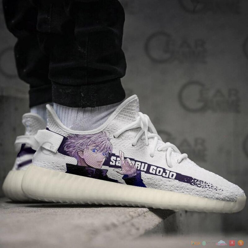 Jujutsu Kaisen Satoru Gojo Anime yeezy shoes 3 Jujutsu Kaisen Satoru Gojo Anime yeezy sneaker 1 2