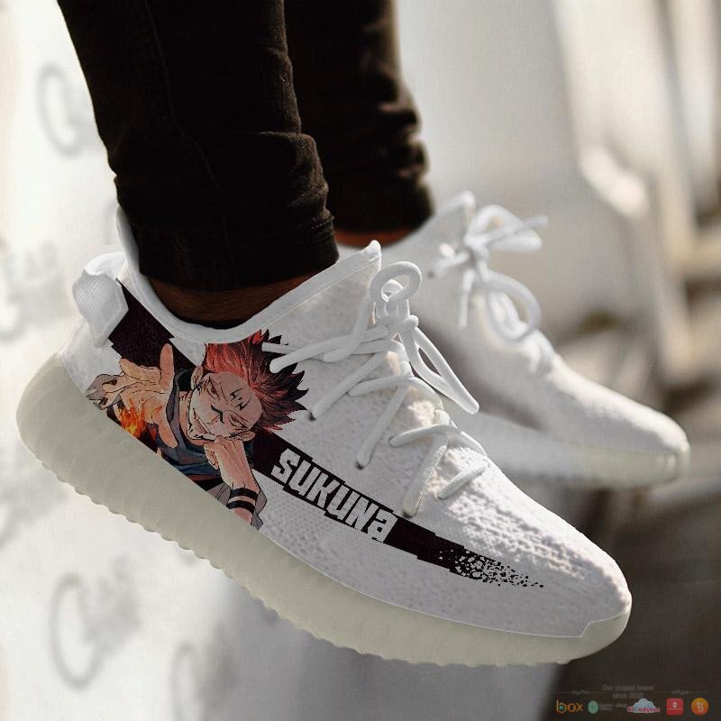 Jujutsu Kaisen Sukuna Anime yeezy shoes 3 Jujutsu Kaisen Sukuna Anime yeezy sneaker 1 2