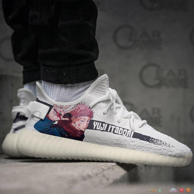 Jujutsu Kaisen Yuji Itadori Anime yeezy shoes 3 Jujutsu Kaisen Yuji Itadori Anime yeezy sneaker 1 2