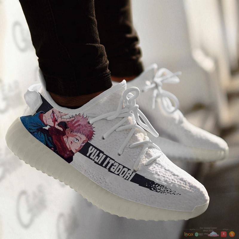 Jujutsu Kaisen Yuji Itadori Anime yeezy shoes 4 Jujutsu Kaisen Yuji Itadori Anime yeezy sneaker 1 2 3