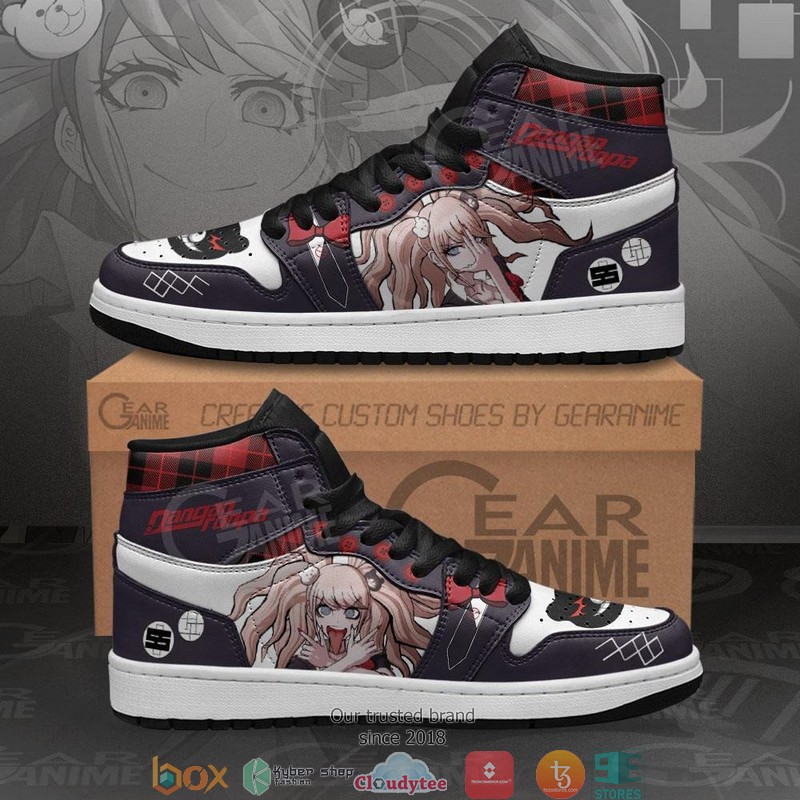 Junko Enoshima Danganronpa Anime Air Jordan High top shoes