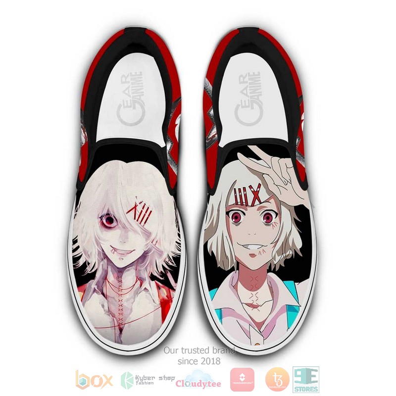 Juuzou Suzuya Anime Tokyo Ghoul Slip On Shoes