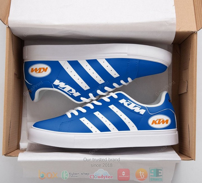 KTM Racing blue white Stan Smith Shoes