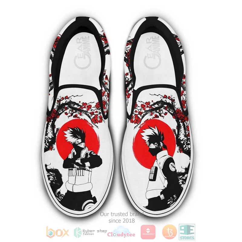 Kakashi Japan Style Anime Slip On Shoes