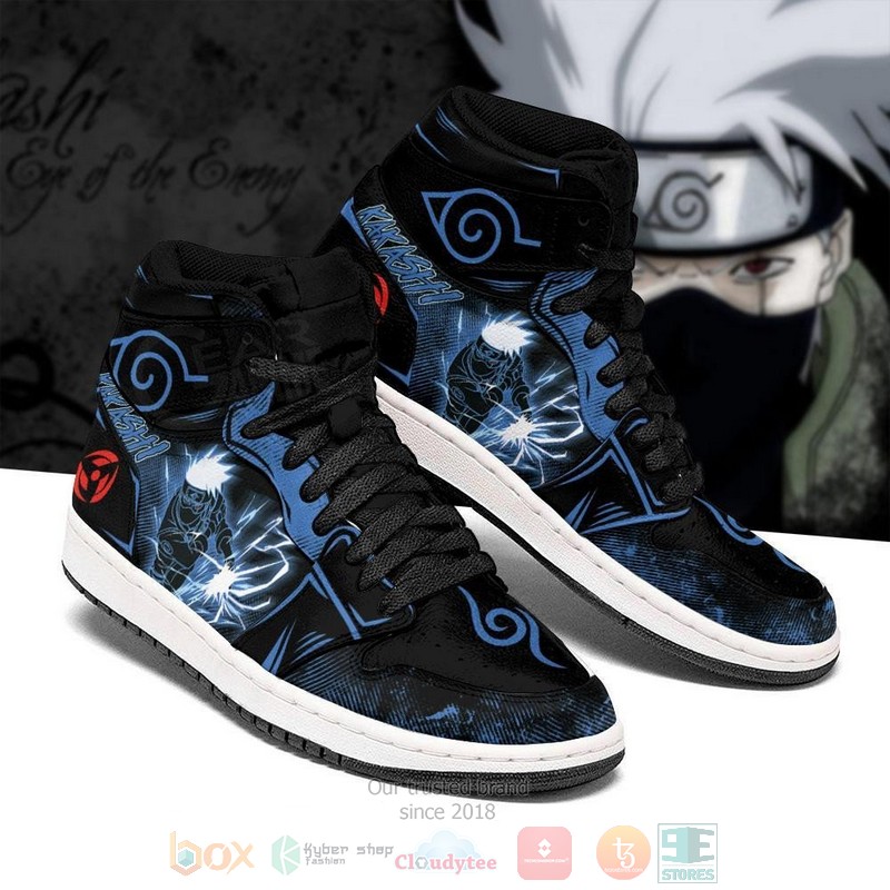 Kakashi Lightning Skill Anime Air Jordan high top Sneaker Shoes 1 Kakashi Lightning Skill Anime Air Jordan high top shoes
